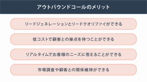 アウトバウンドコールとは?インバウンドコールとの違いと成果を高めるコツを紹介